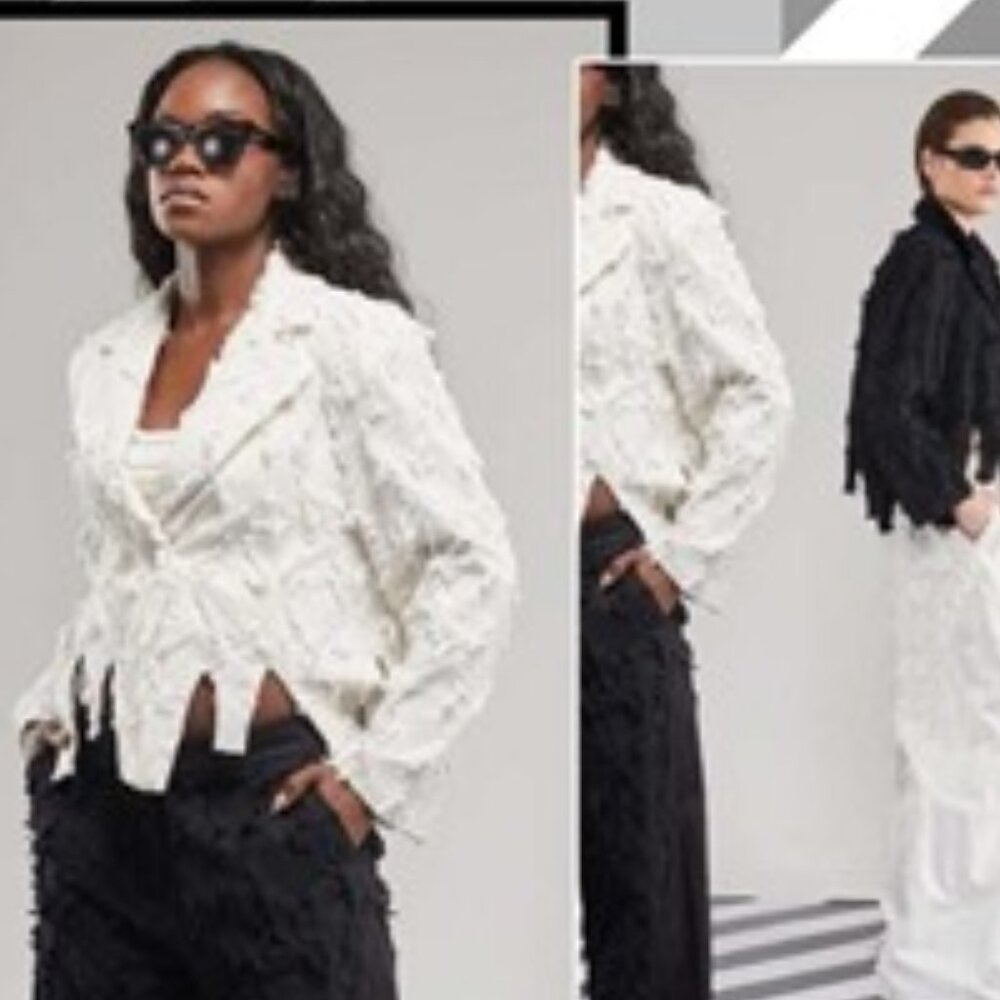 White H4 brand new blazer